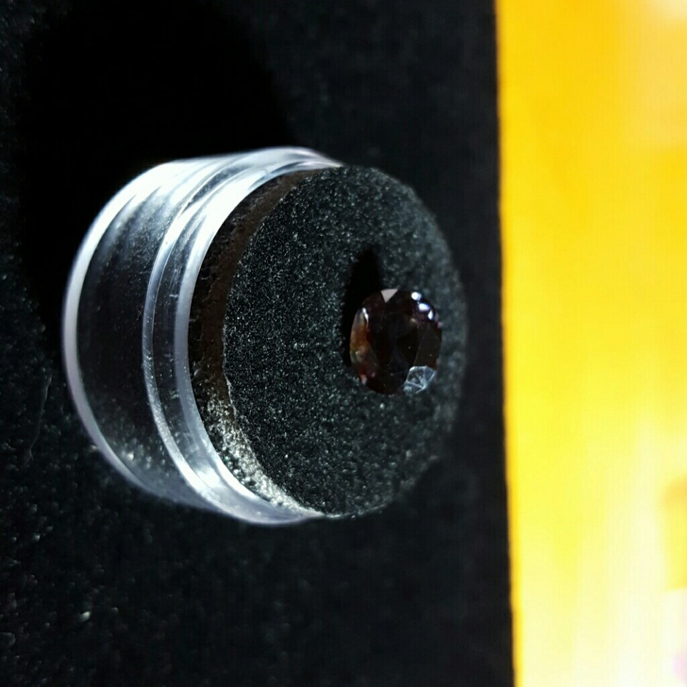 Natural Rare Oval Cut Violet Color Spinel