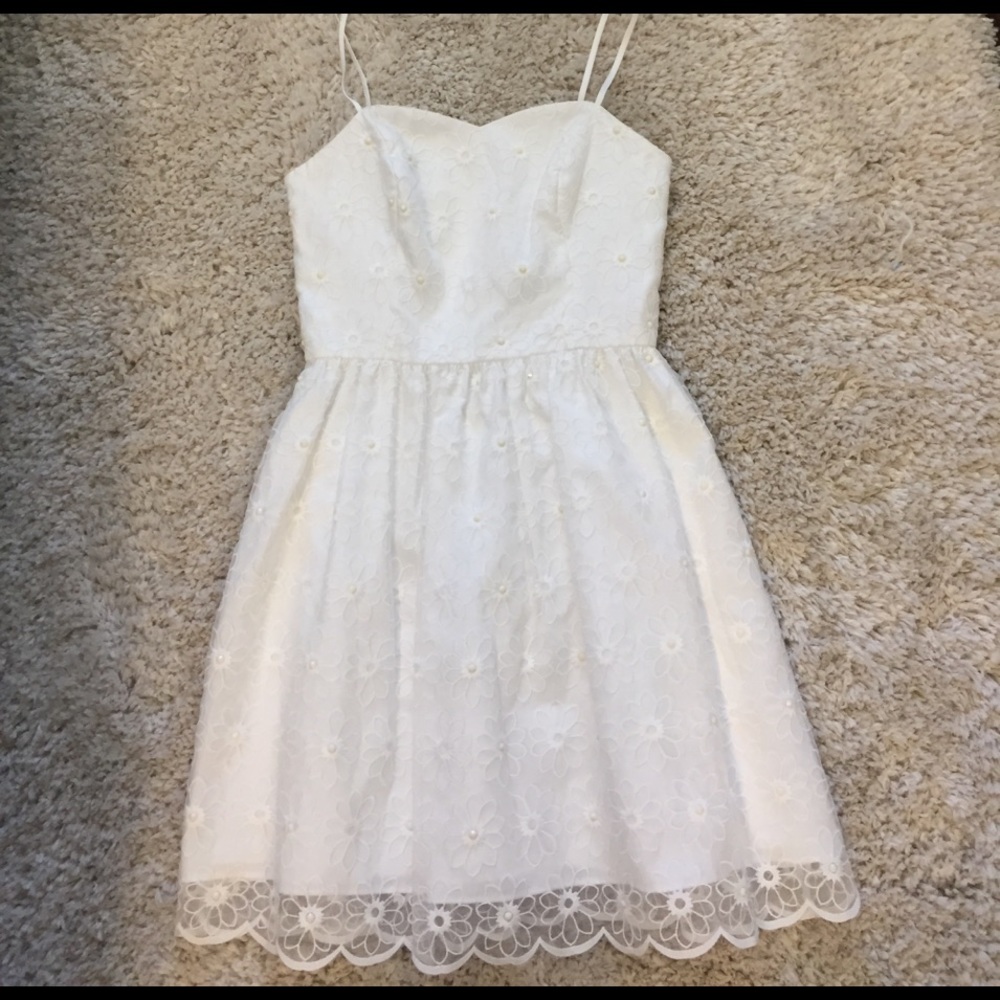 Lilly Pulitzer White Surrey Dress