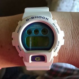 White/Purple/Blue G-Shock DW-6900CS