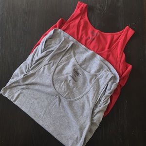 Ribbed Maternity Tanks