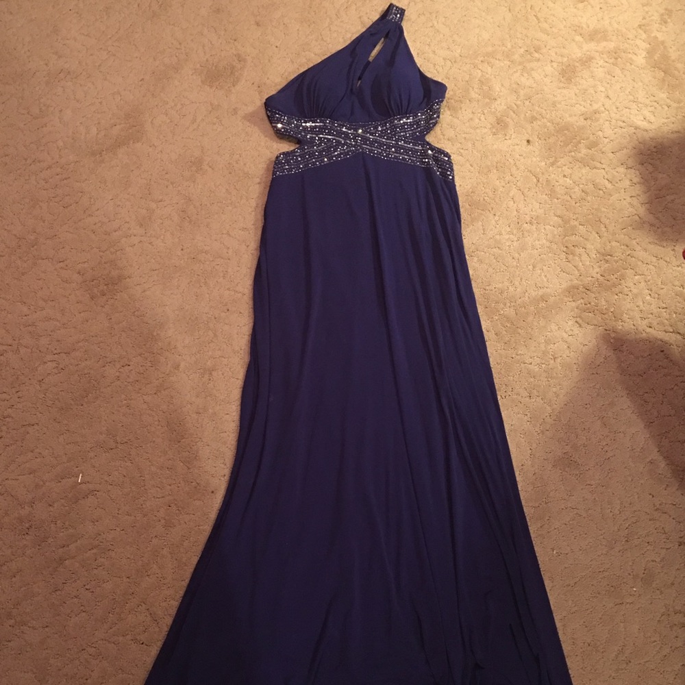 One Shoulder Homecoming/Prom Dress