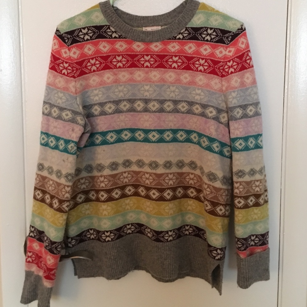 Gap Rainbow Sweater