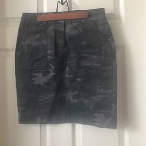 Cute above the knee camo skirt! Worn only once!