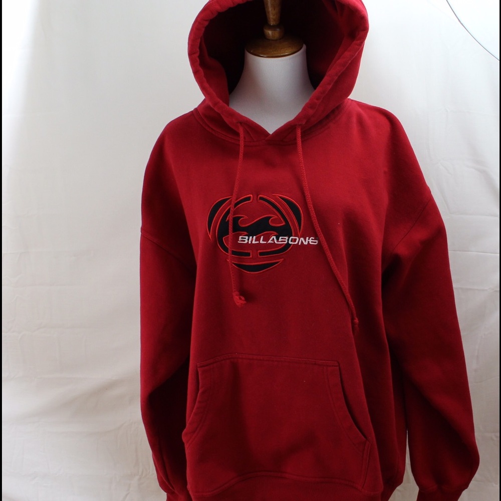 ❌SOLD❌Men's Red Billabong Hoodie