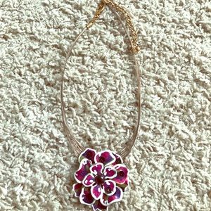 Chico's flower necklace