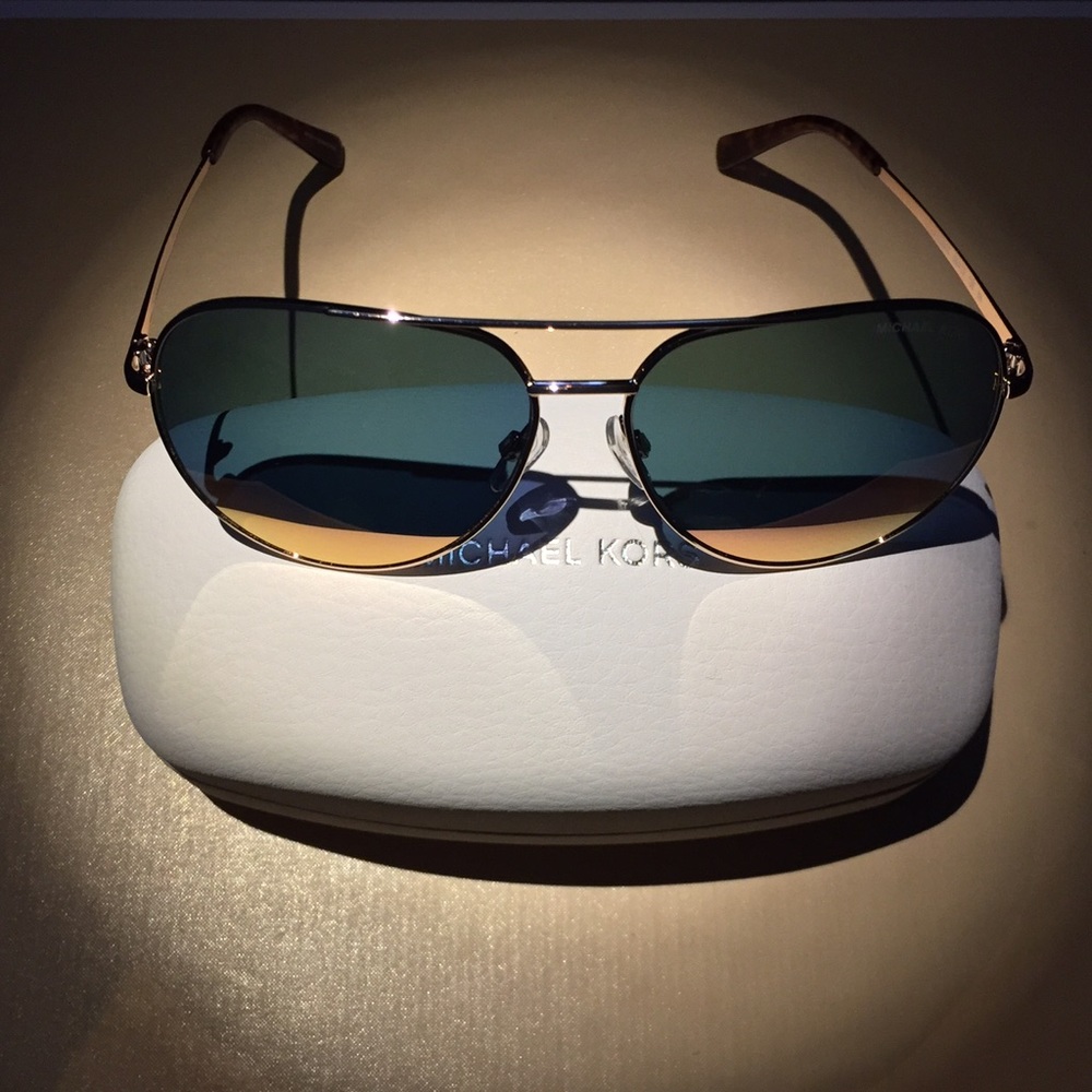 Today Only! MK AVIATOR Unisex Sunglasses RODINARA