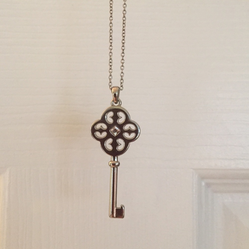 Silver Key Necklace