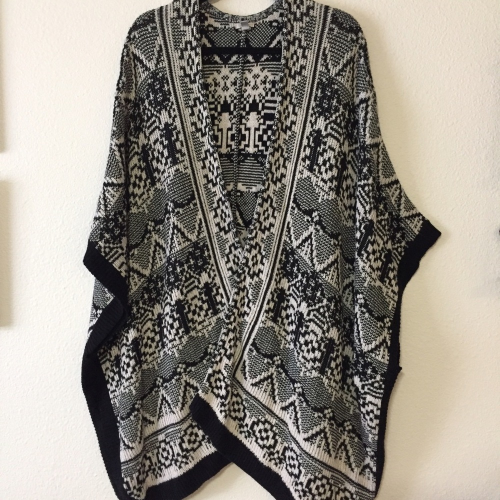 Thick Sweater Knit Kimono