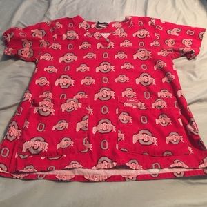 OSU SCRUB TOP