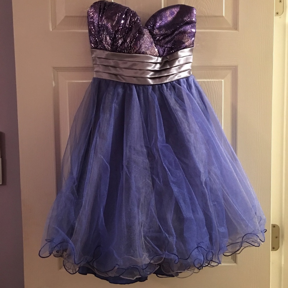 Strapless Homecoming/Prom Dress