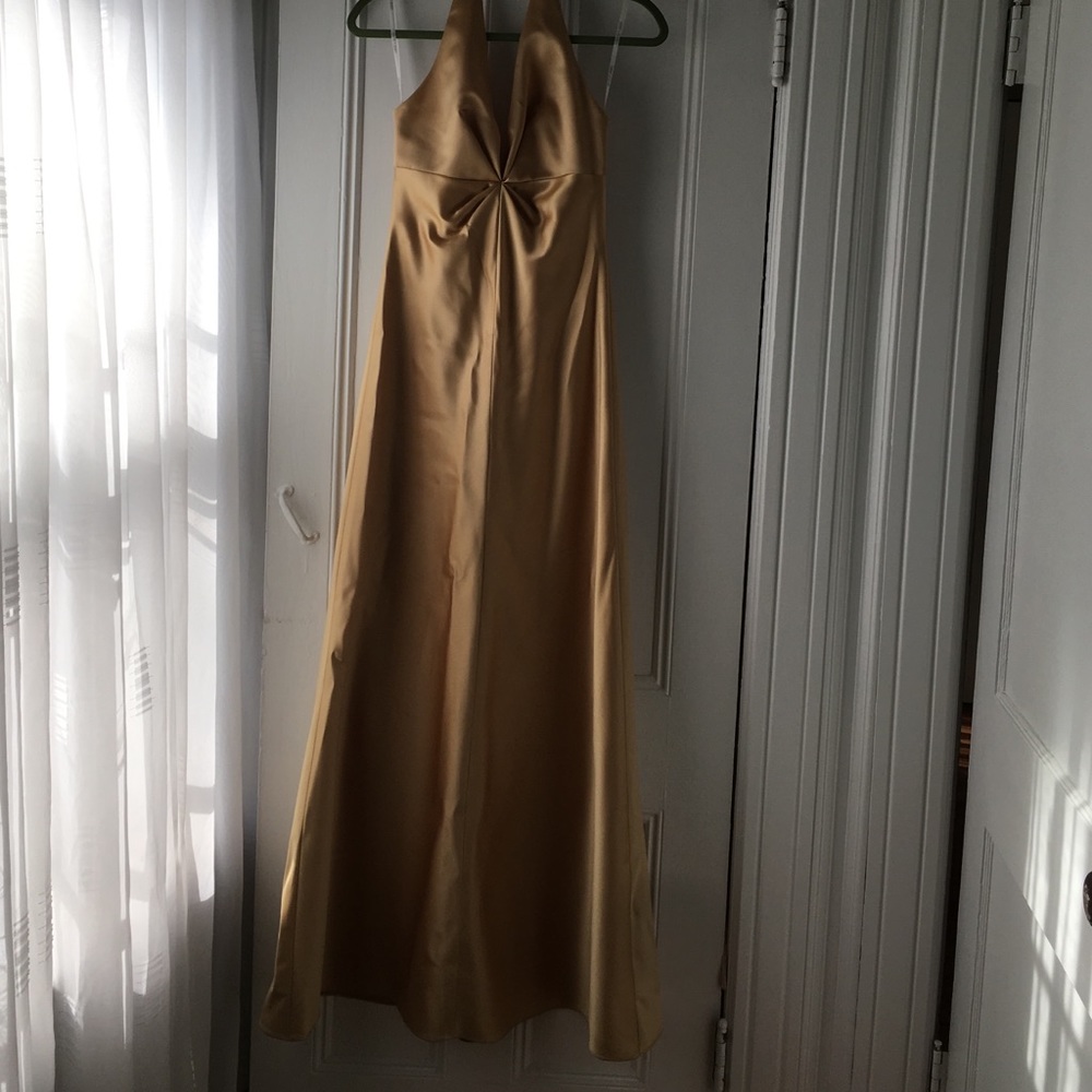 Golden dress