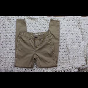 Ladies khaki jegging