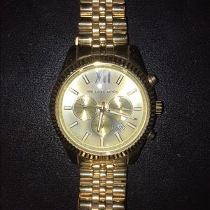MK Gold unisex watch