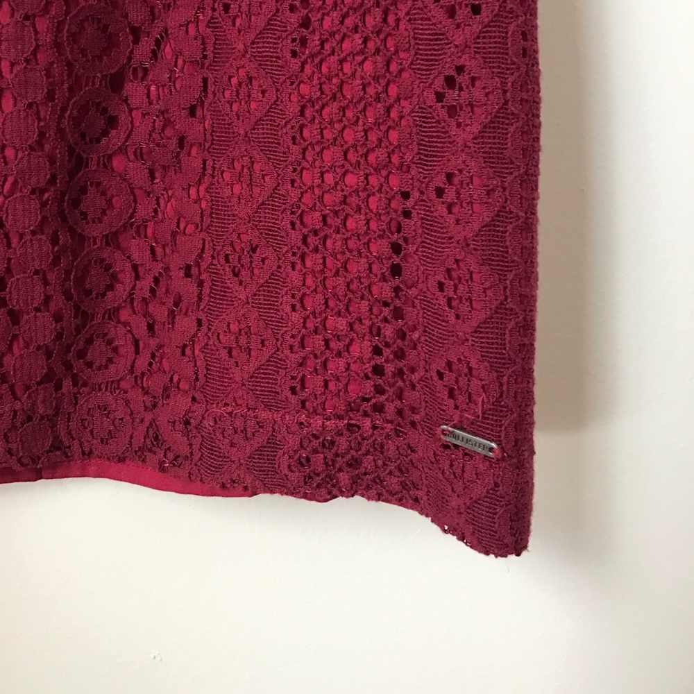 Hollister lace mini dress!