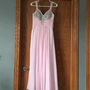 Light Pink prom dress