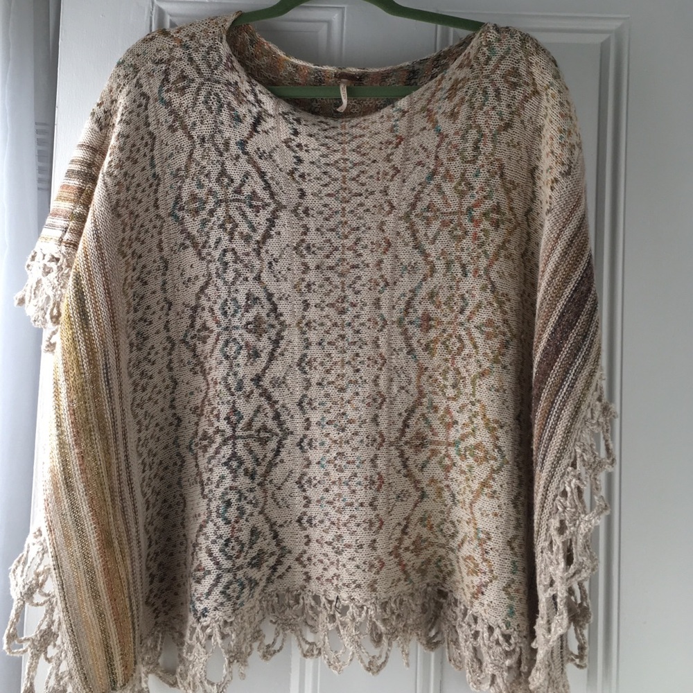 Free People poncho
