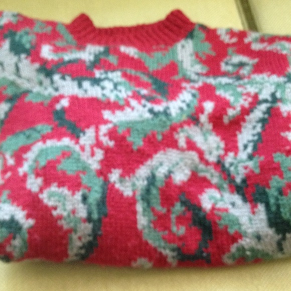 VITRUVIAN DESIGN 100% WOOL SWEATER SZ 2 (M) - Picture 2 of 4