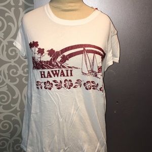 Brandy Melville graphic Hawaii tee