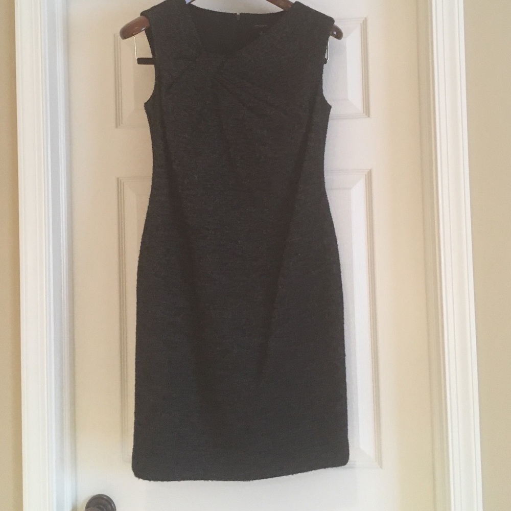 Black/grey winter dress