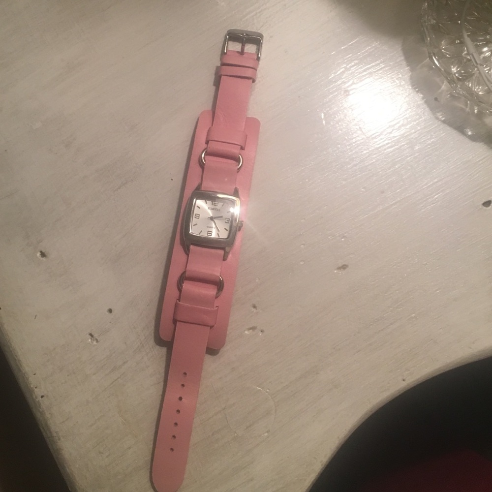 Pink watch