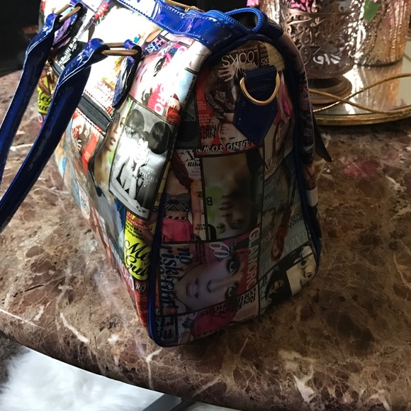 Unique Patchwork Satchet - Picture 2 of 3