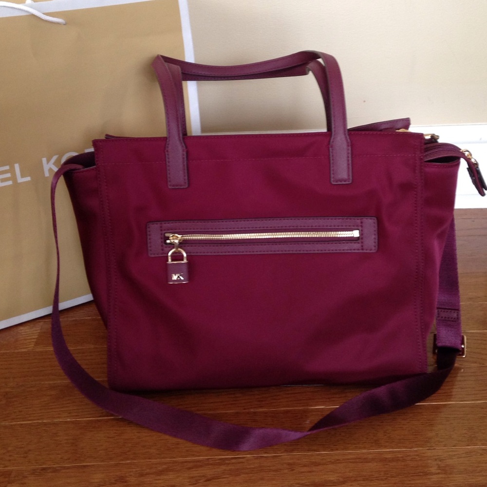 Michael Kors Janie tote in Plum