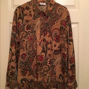 Women's Alfred Dunner Long Sleeve Blouse 20W