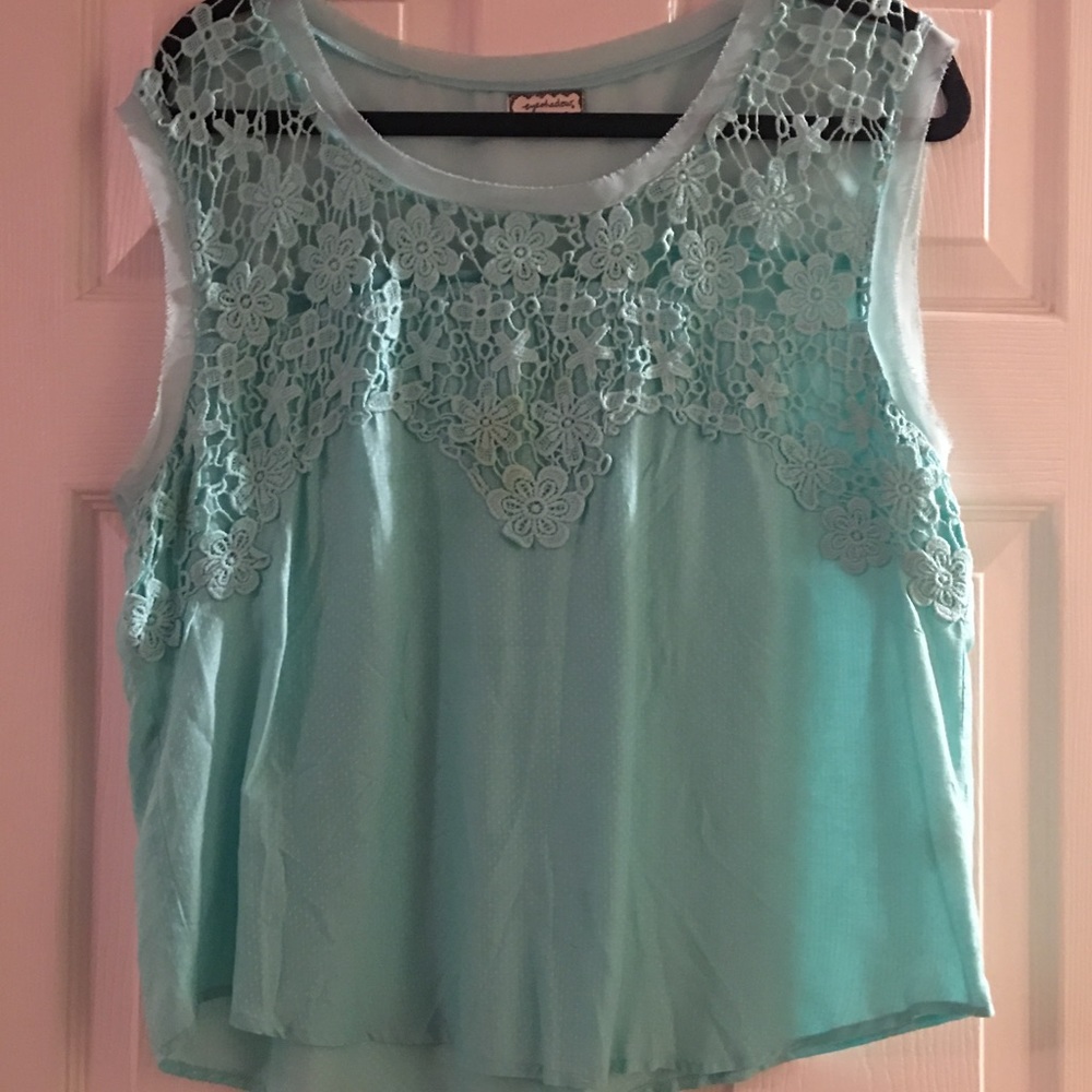 Lace Detailed Tank Top