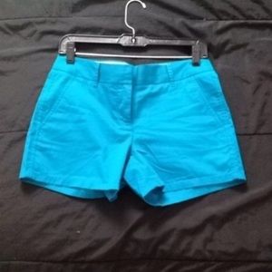 Blue J.Crew Chino shorts