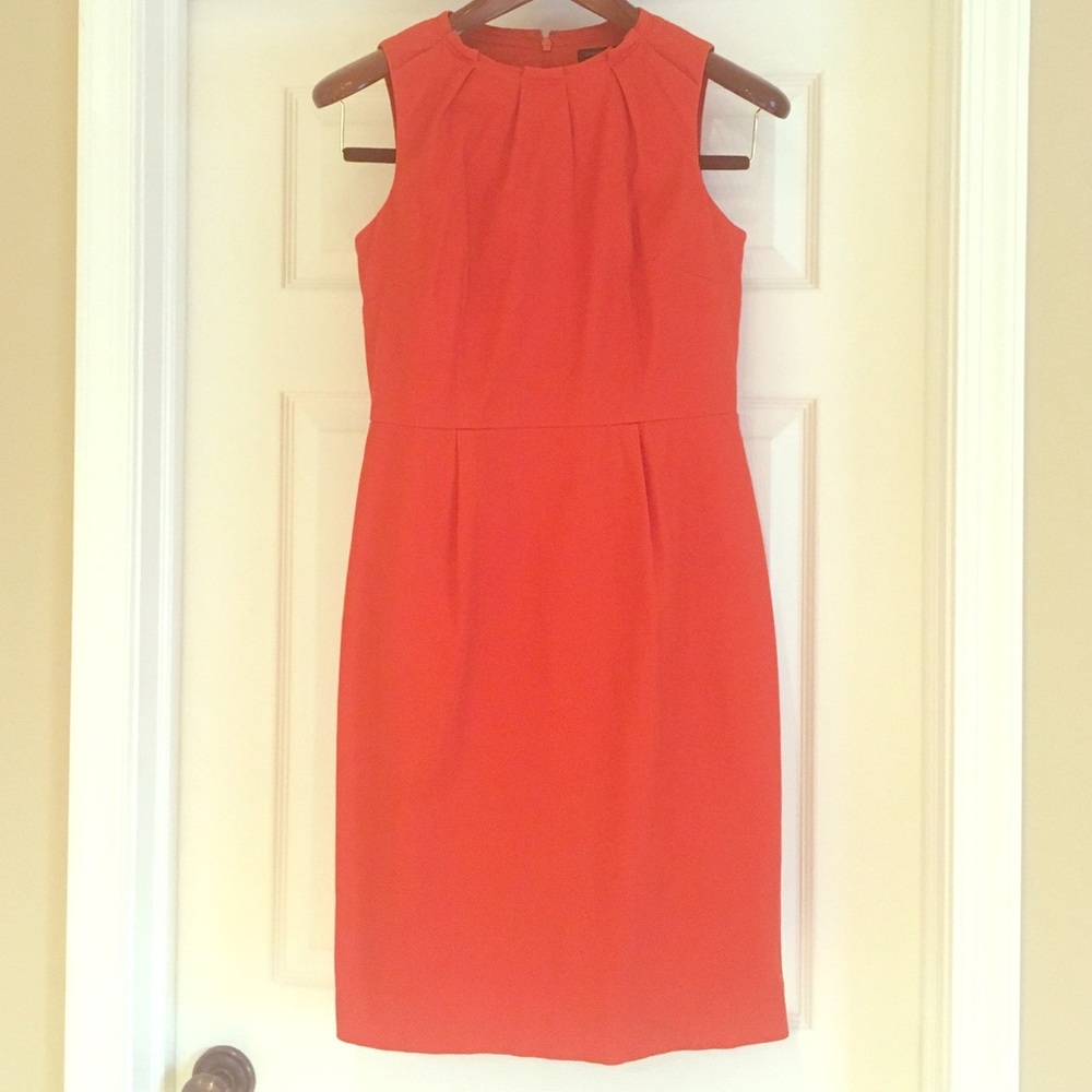 Orange Banana Republic dress