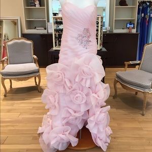 Custom Made pink gown size 0