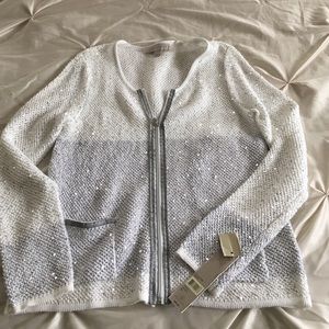 white with light gray, Sparkles through out