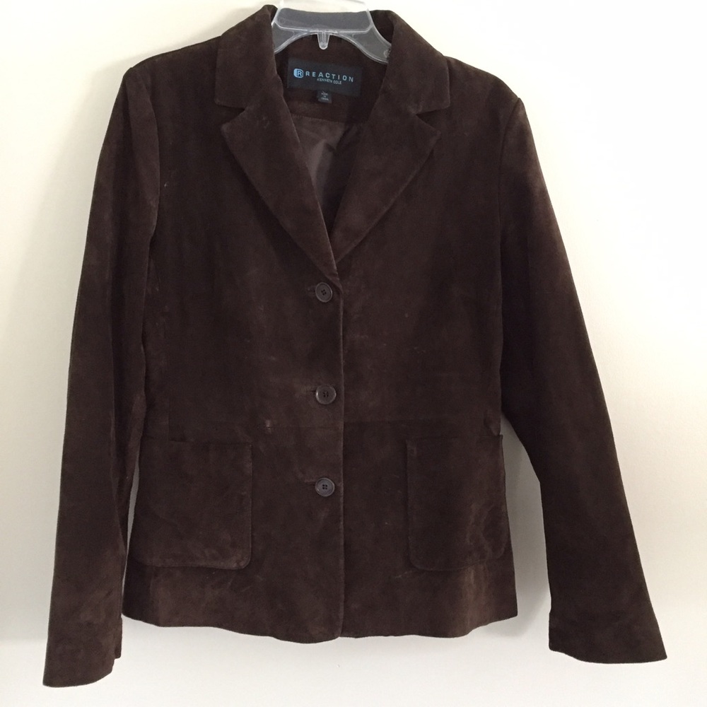 Kenneth Cole Reaction Suede Jacket