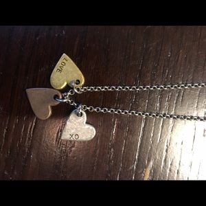 16" Valentines Day Jewel Kade charms and necklace