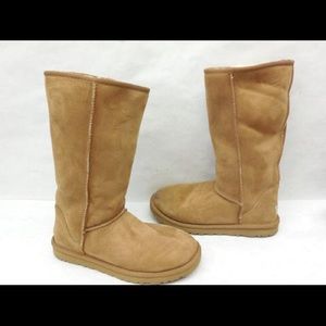 UGG AUSTRALIA 5815 SUEDE CLASSIC TALL BOOTS 6
