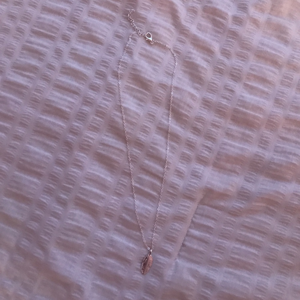 feather necklace