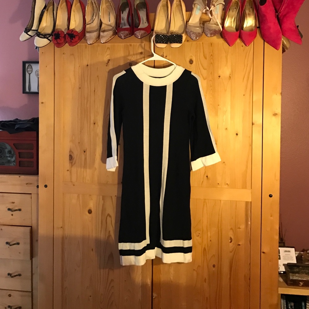 Black and White Dress