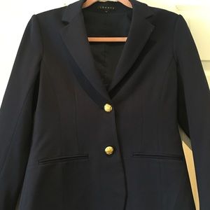 Theory Navy blue Balzer