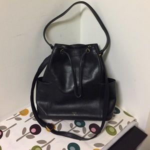 Fossil adjustable  cross body full leather bag
