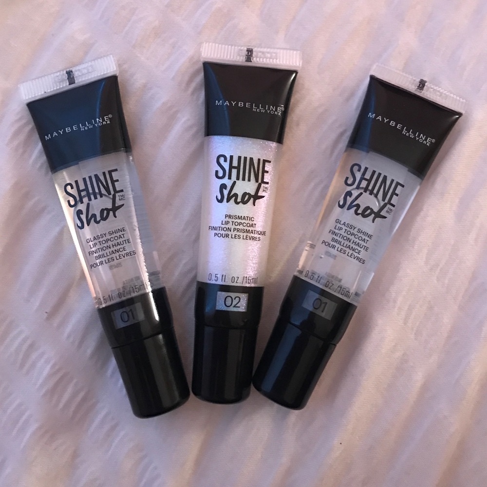 3 shine shot lipglosses {PRISMATIC GONE}
