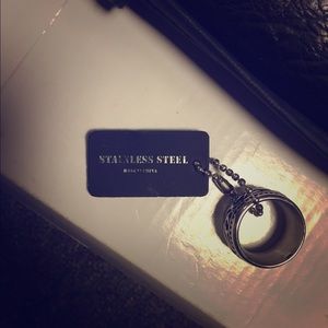 Tribal Stainless Steel Ring (Unisex)