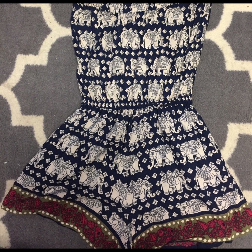Elephant pattern romper - Picture 4 of 4