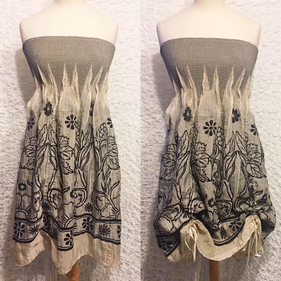 Lapis Dresses & Skirts - COACHELLA STYLE 🏵 Boho Anthro Lapis Dress Skirt