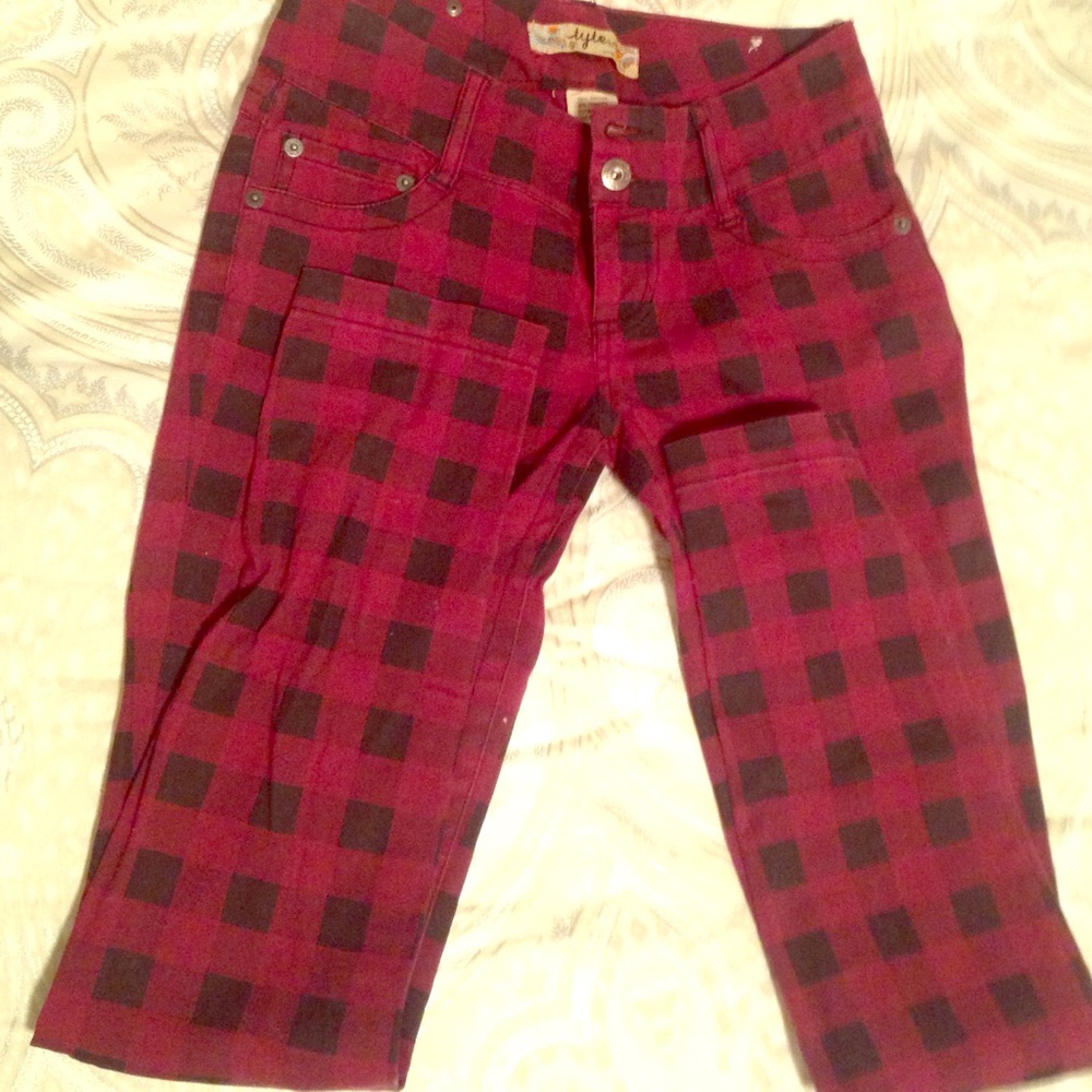 Tyte Plaid Pants
