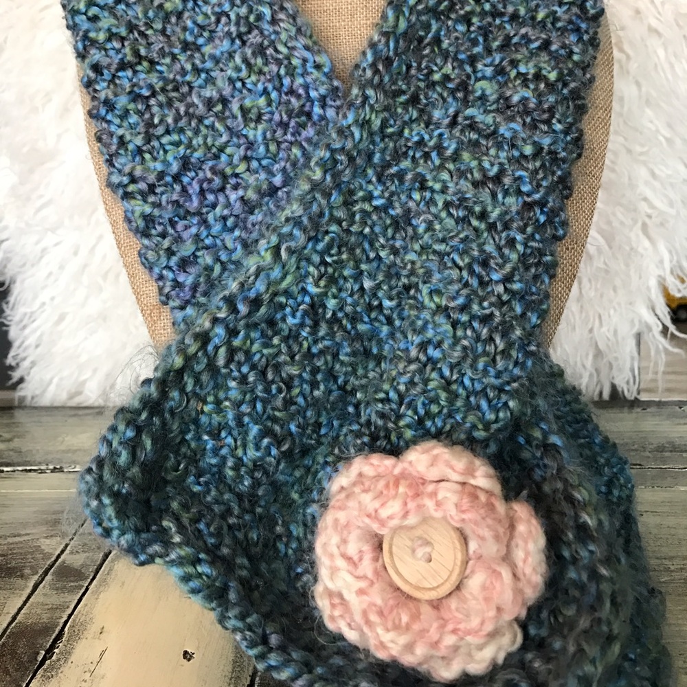 💝Knit scarf