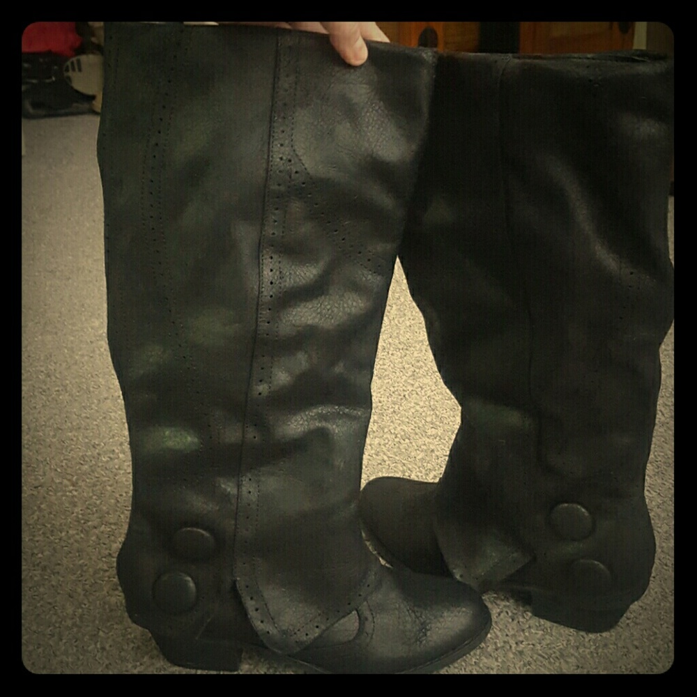 Not Rated (NWOT) tall black boots