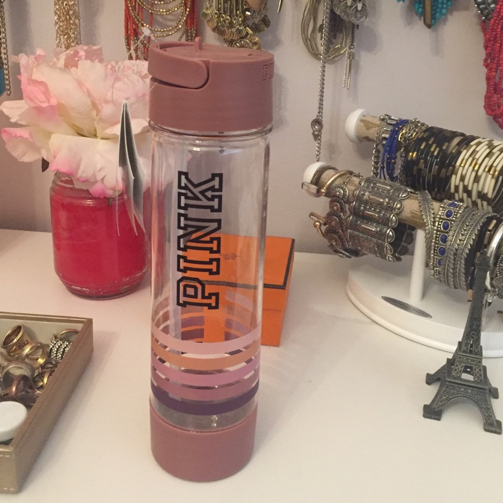 PINK water bottle