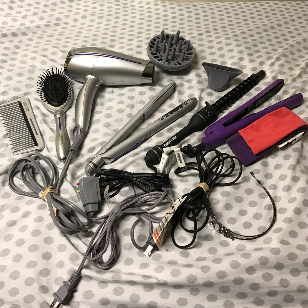 SOLD: Hairstyling tools bundle!!!