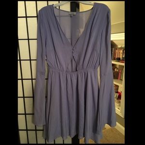 lavender tobi bell-sleeve dress - SOLD