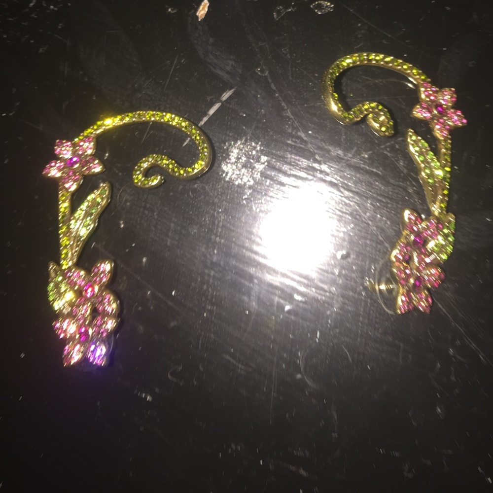 Offpark collection jeweled ear climber/cuff